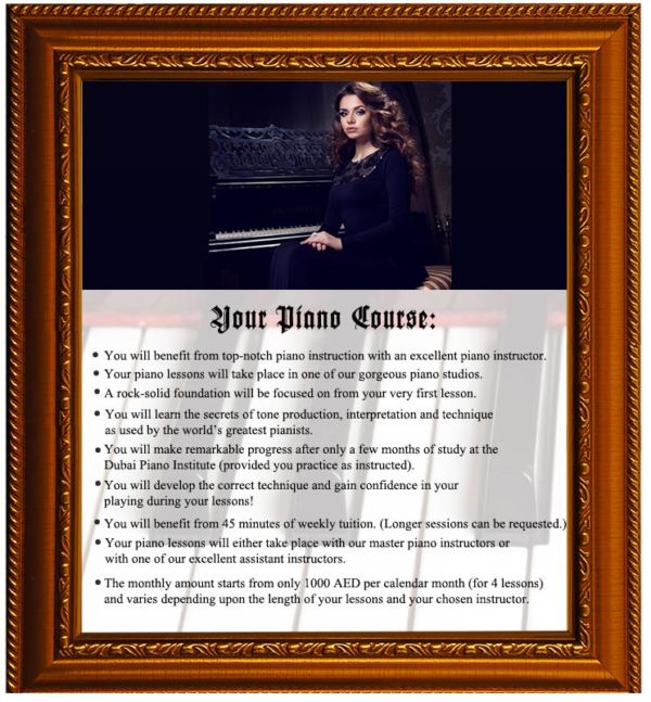Advanced Piano Courses Dubai Advanced Piano Lessons Dubai