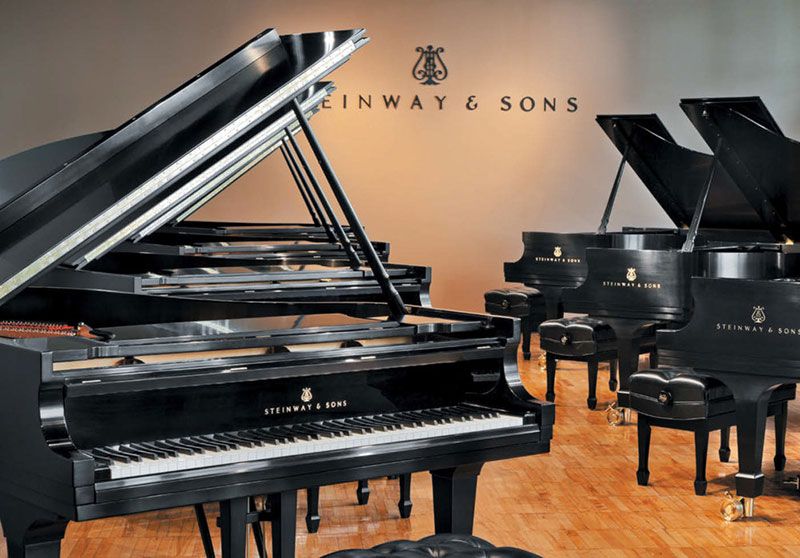 Steinway pianos